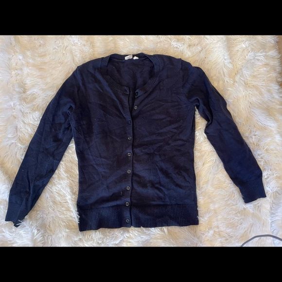 GAP Sweaters - GAP BOTTOM DOWN SWEATER•sz S |NAVY BLUE